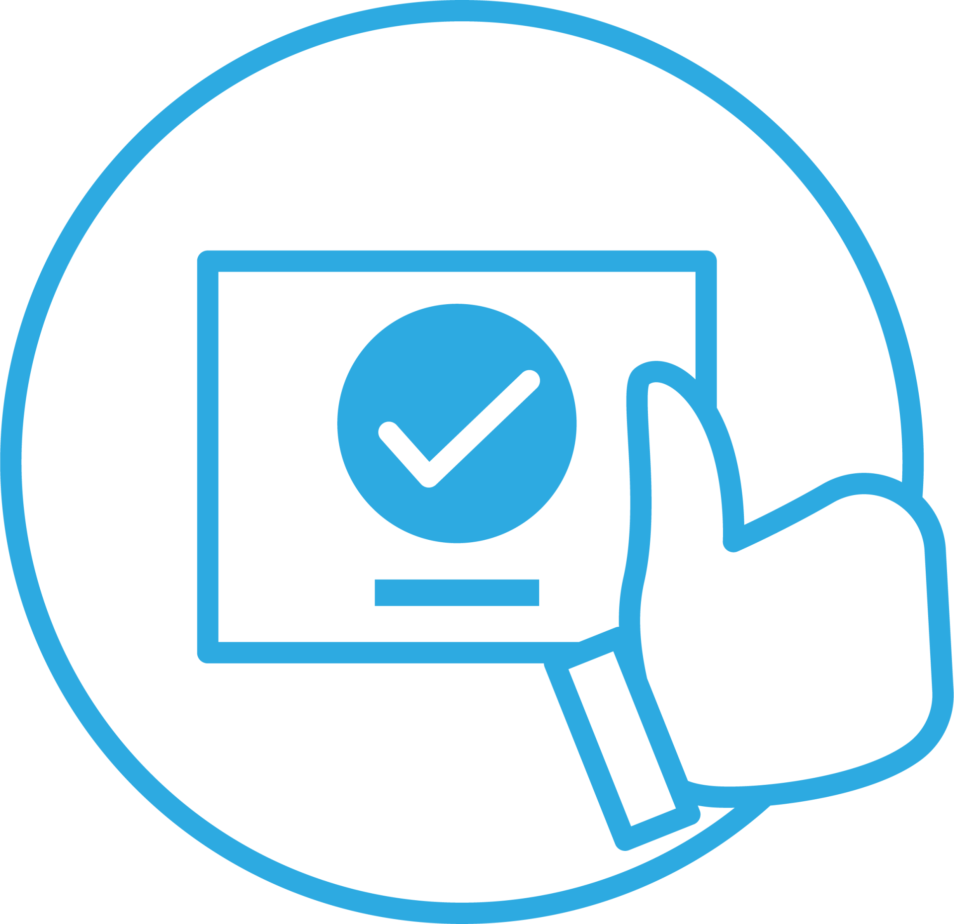 COV-RID High Level Disinfectant Pictogram for safe disinfected area