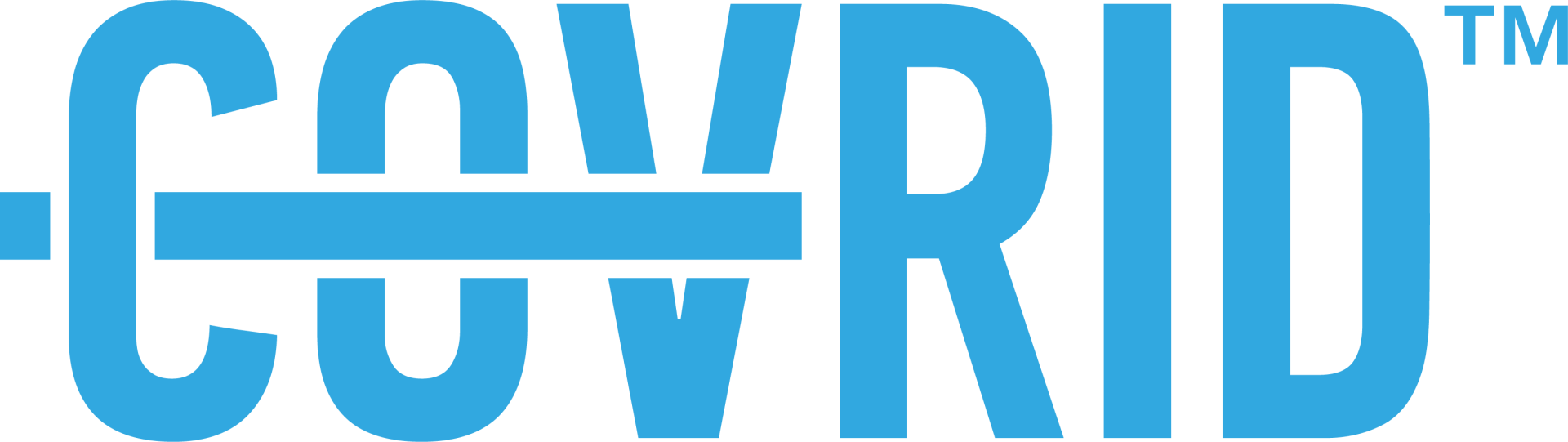 All Blue COV-RID Logo