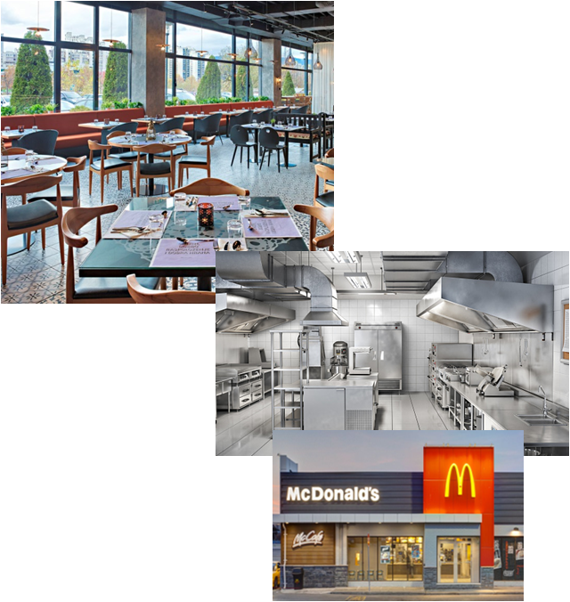 Kitchen and MacDonalds