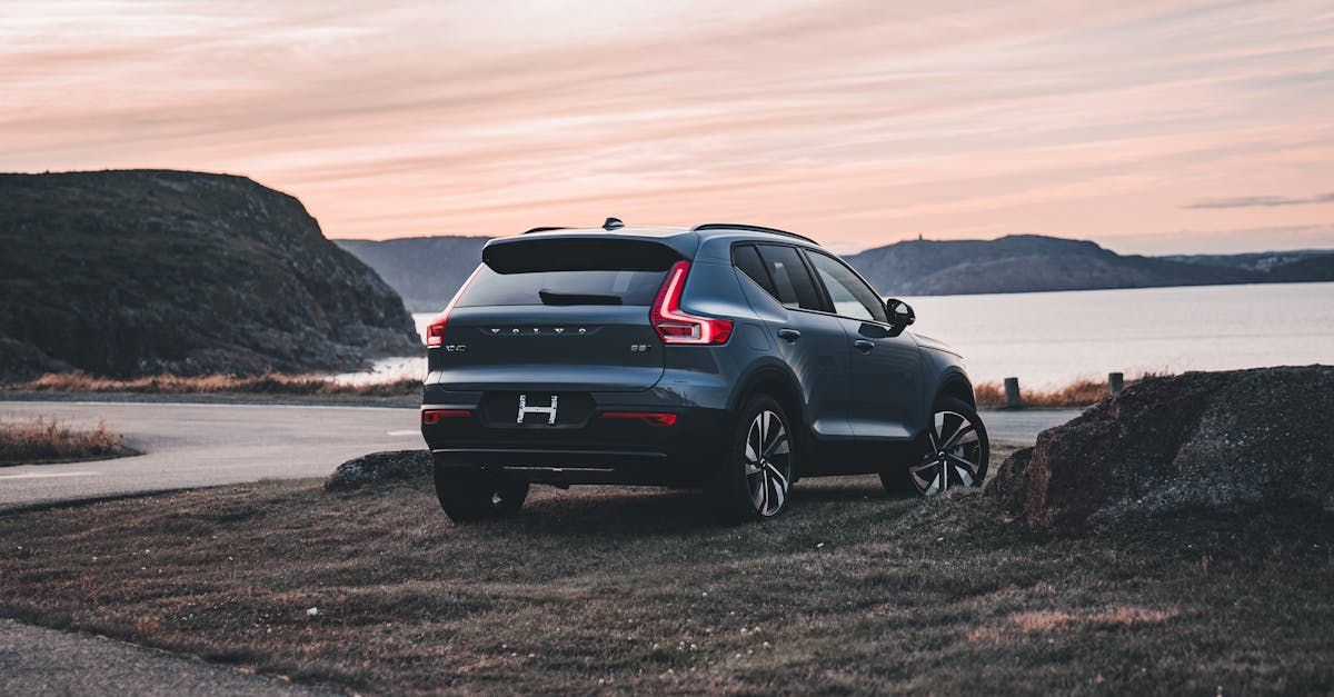 Volvo EX30 appearance from a distance