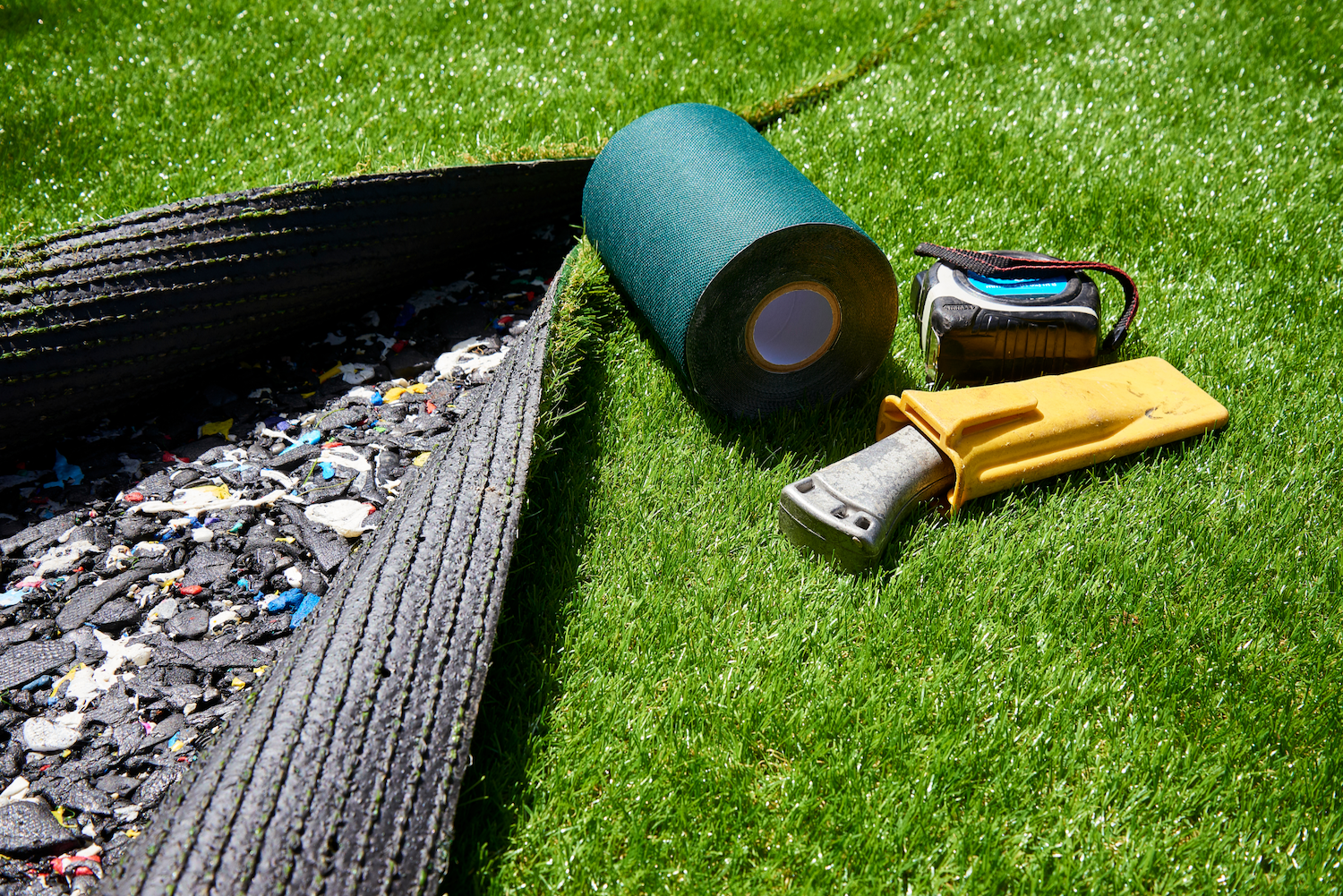 things that play into installing a Gilbert Artificial Turf & Green playground turf