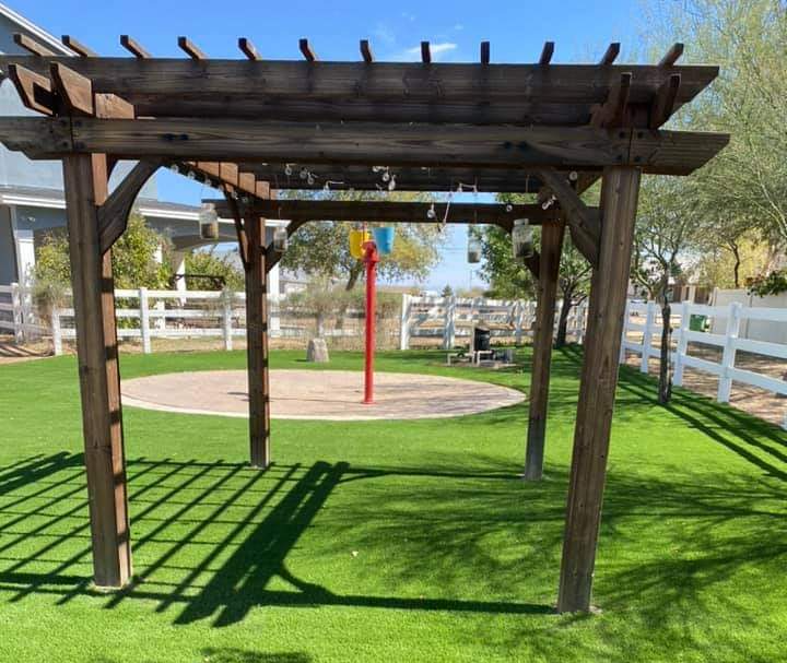 public play turf in Gilbert AZ designed and installed by the Gilbert Artificial Turf & Green pros