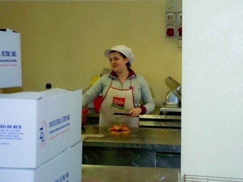 Pasticcera al lavoro