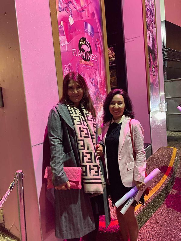 Two Ladies At The Flamingo — Pink Up Gold Coast in Southport, QLD