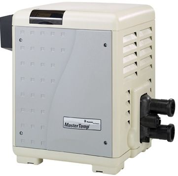 A master temp swimming pool heater is shown on a white background.