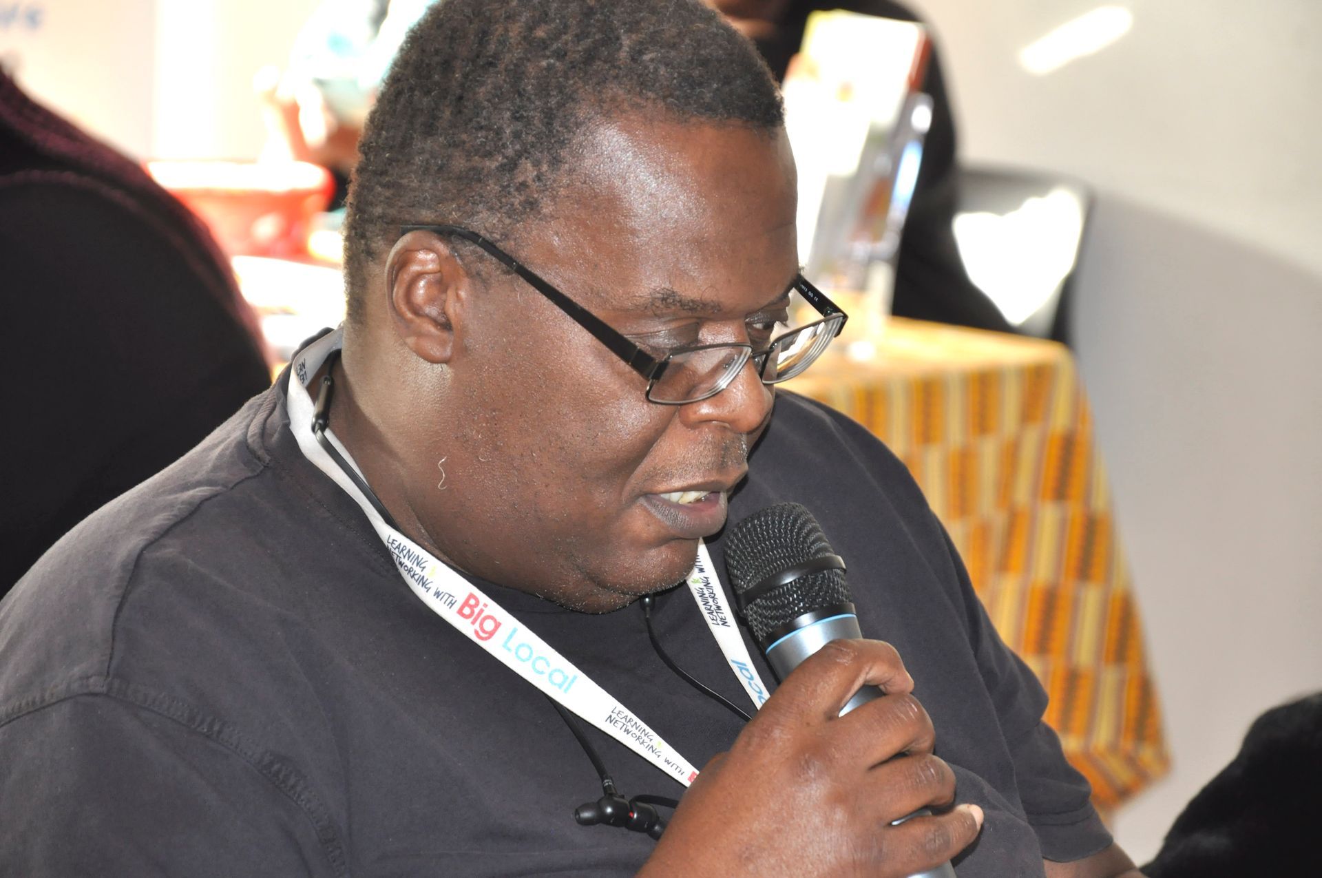 Delegates in discussions and debates