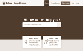 Link image to Support-Connect