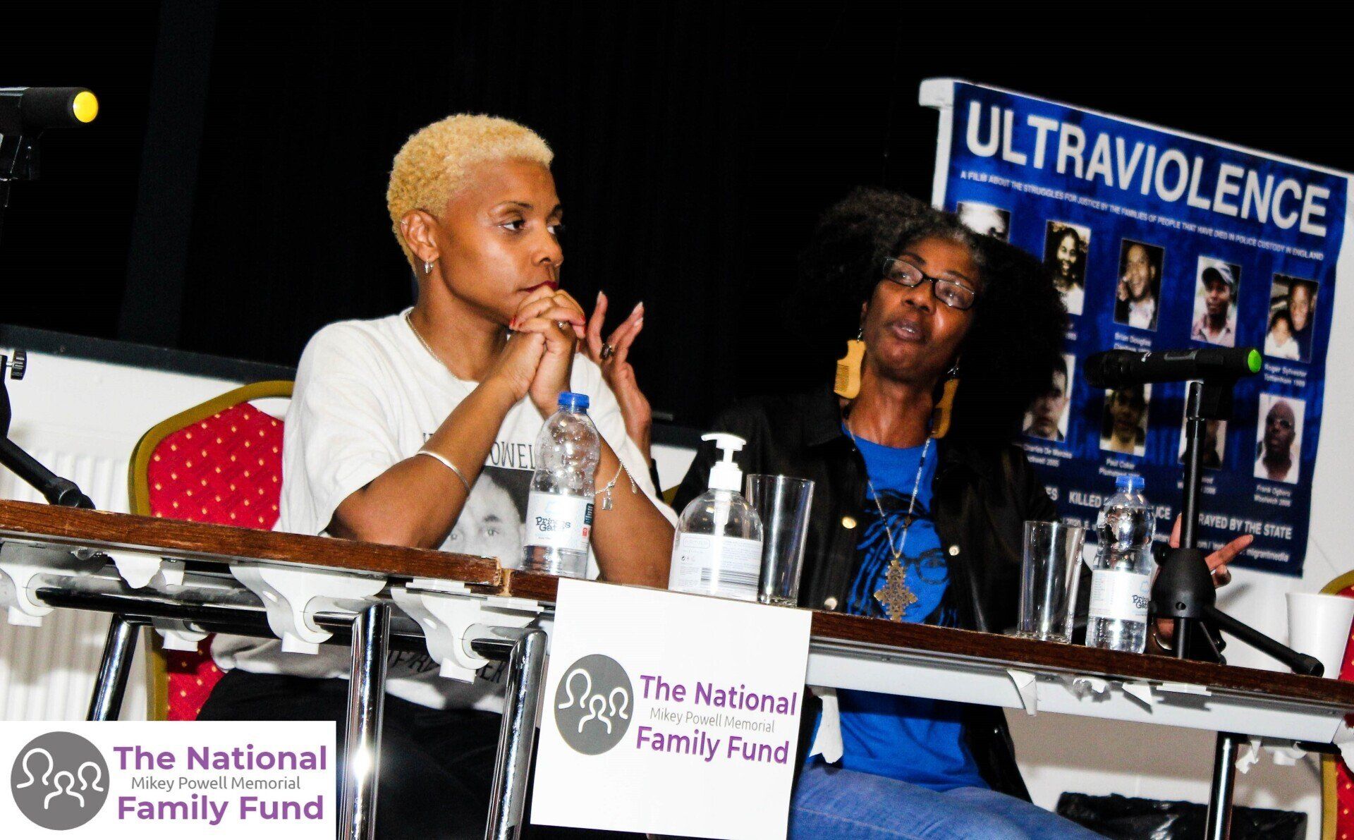 Sieta Lambrias and Marcia Rigg