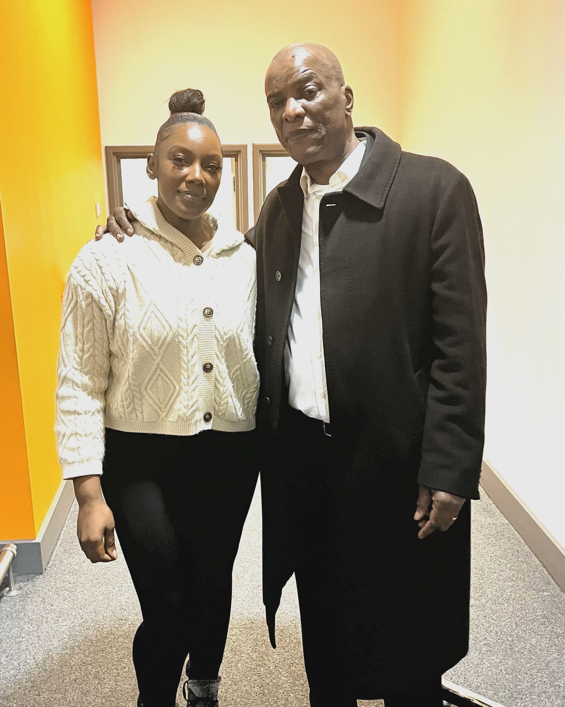 Kadisha Brown-Burrell and Stafford Scott