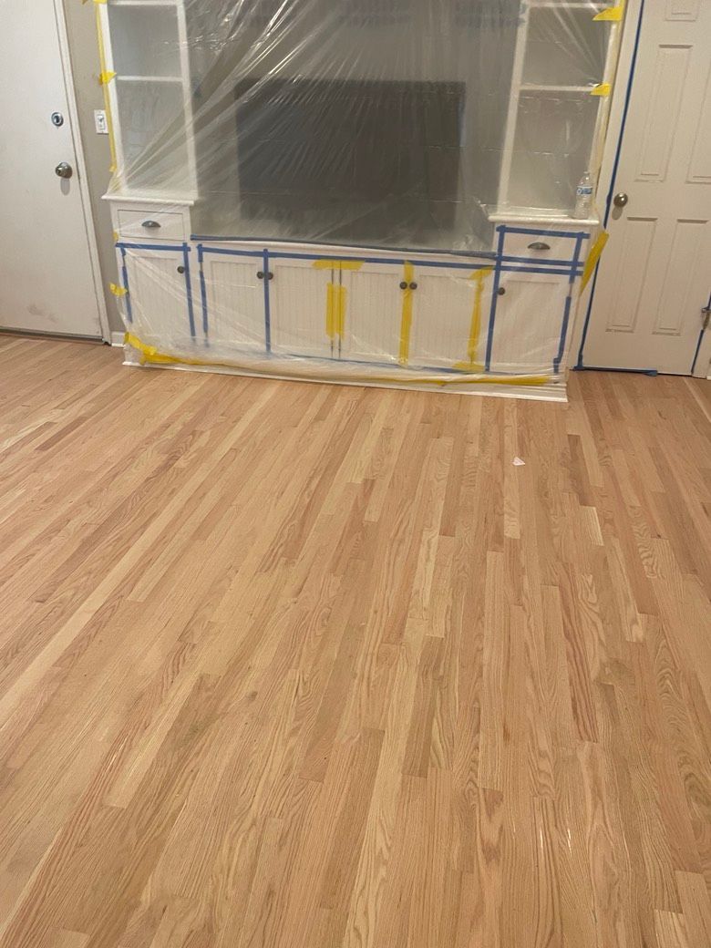 Hardwood - Oak Flooring Installation - Home Remodel