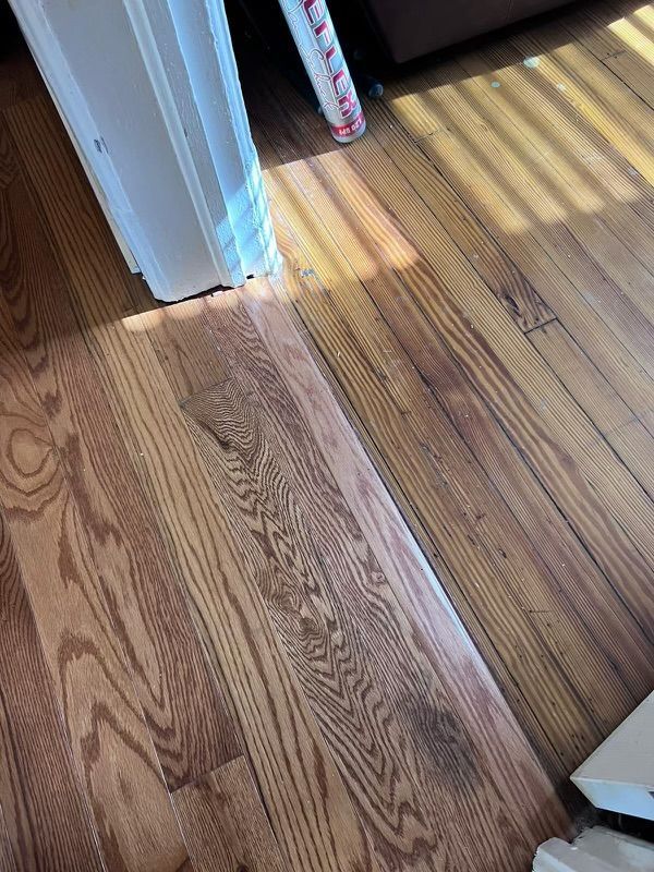 Prefinished Oak Flooring - Transition - Hardwood Flooring Installation Company