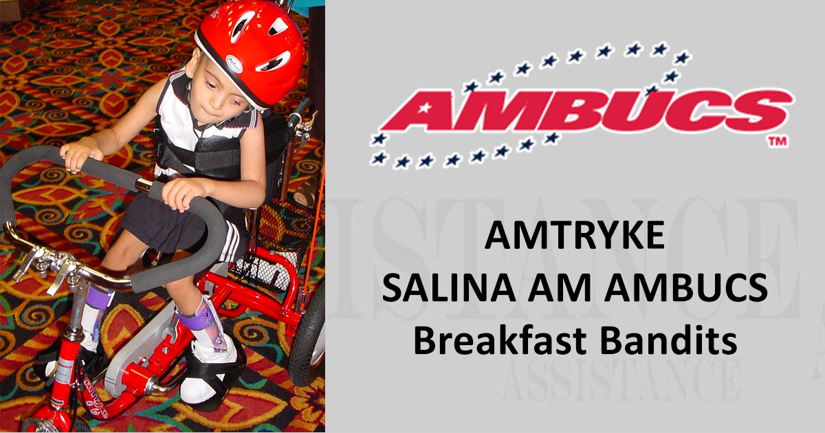 Amtryke Adaptive Tricycle Salina AM AMBUCS Kansas