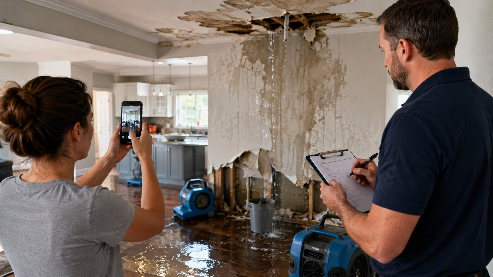 Emergency Water Damage Restoration in Los Angeles