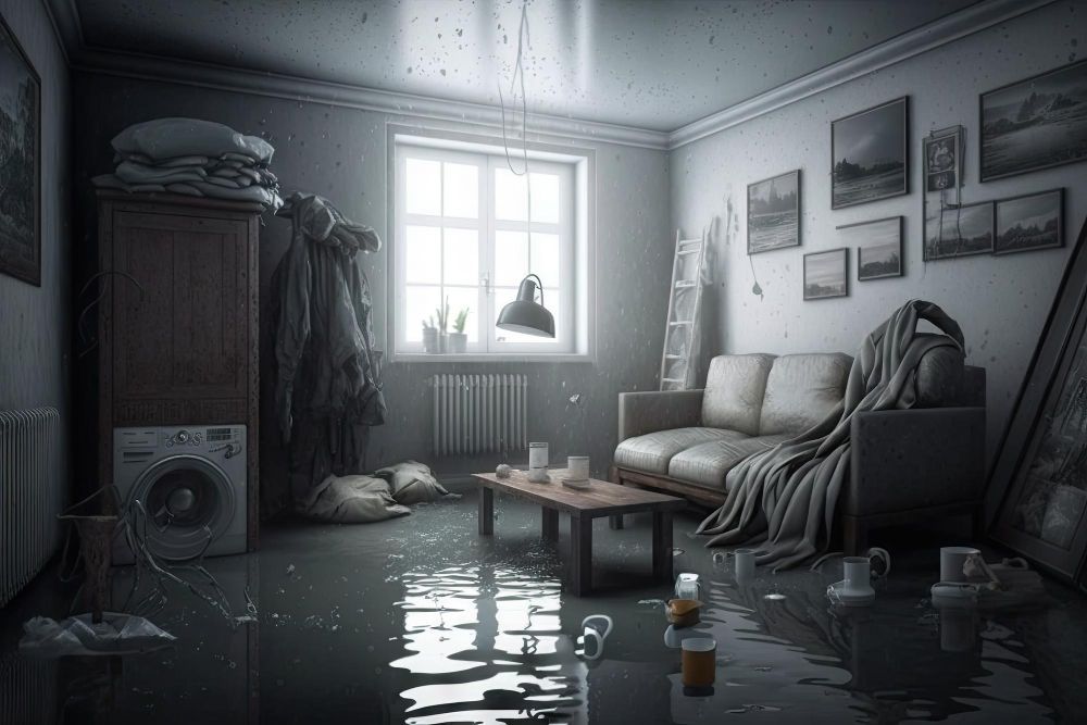 flood damage cleanup
