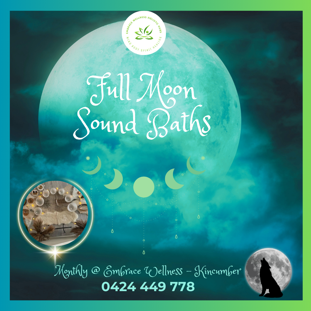 Full Moon Sound Bath — Restorative Natural Therapies in Kincumber, NSW