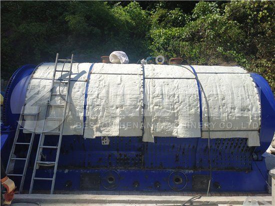 Rubber Pyrolysis Plant in Korea