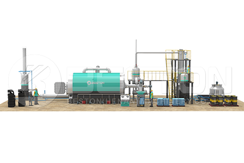 Waste Tyre Pyrolysis Plant