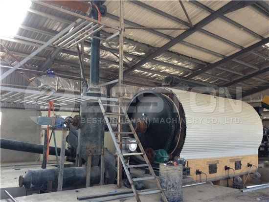 Tire to Oil Plant in Jordan