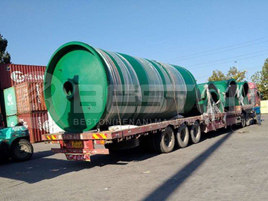 Waste Tyre Recycling Machine