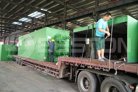 Tyre Recycling Machine to Romania