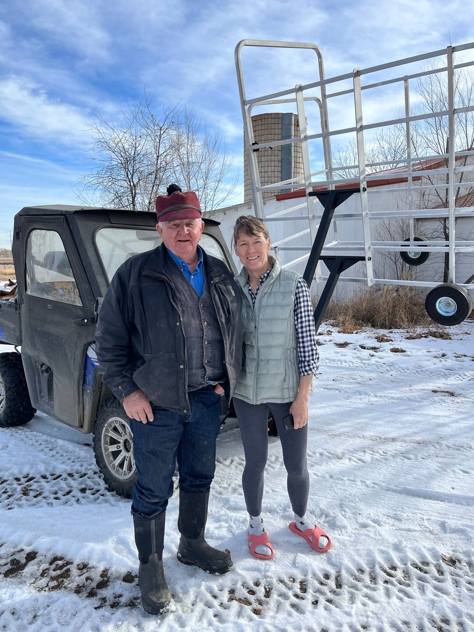 fast catch calf catcher customer picture