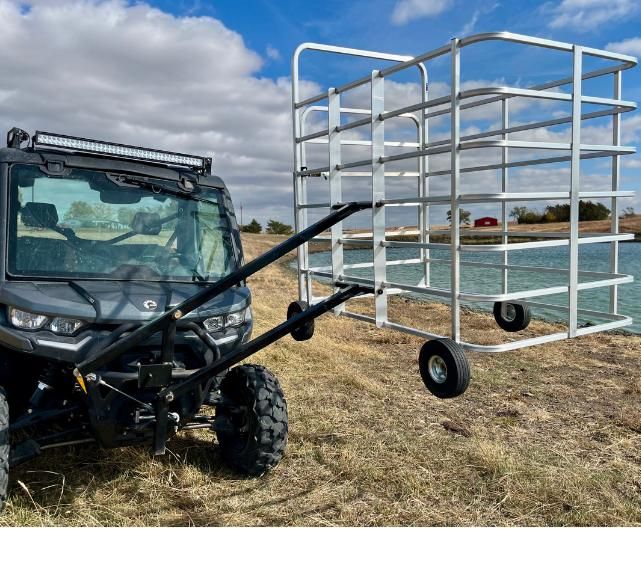 fast catch calf catcher for side-by-side