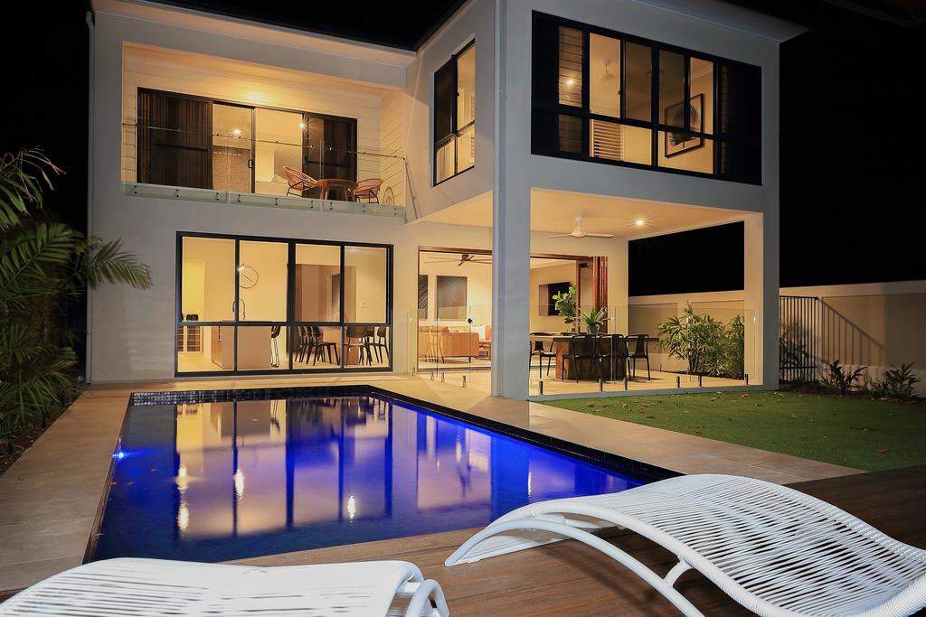 view of a residential pool