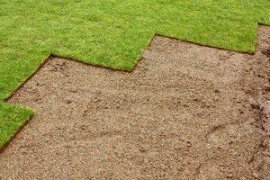Steps for turf laying
