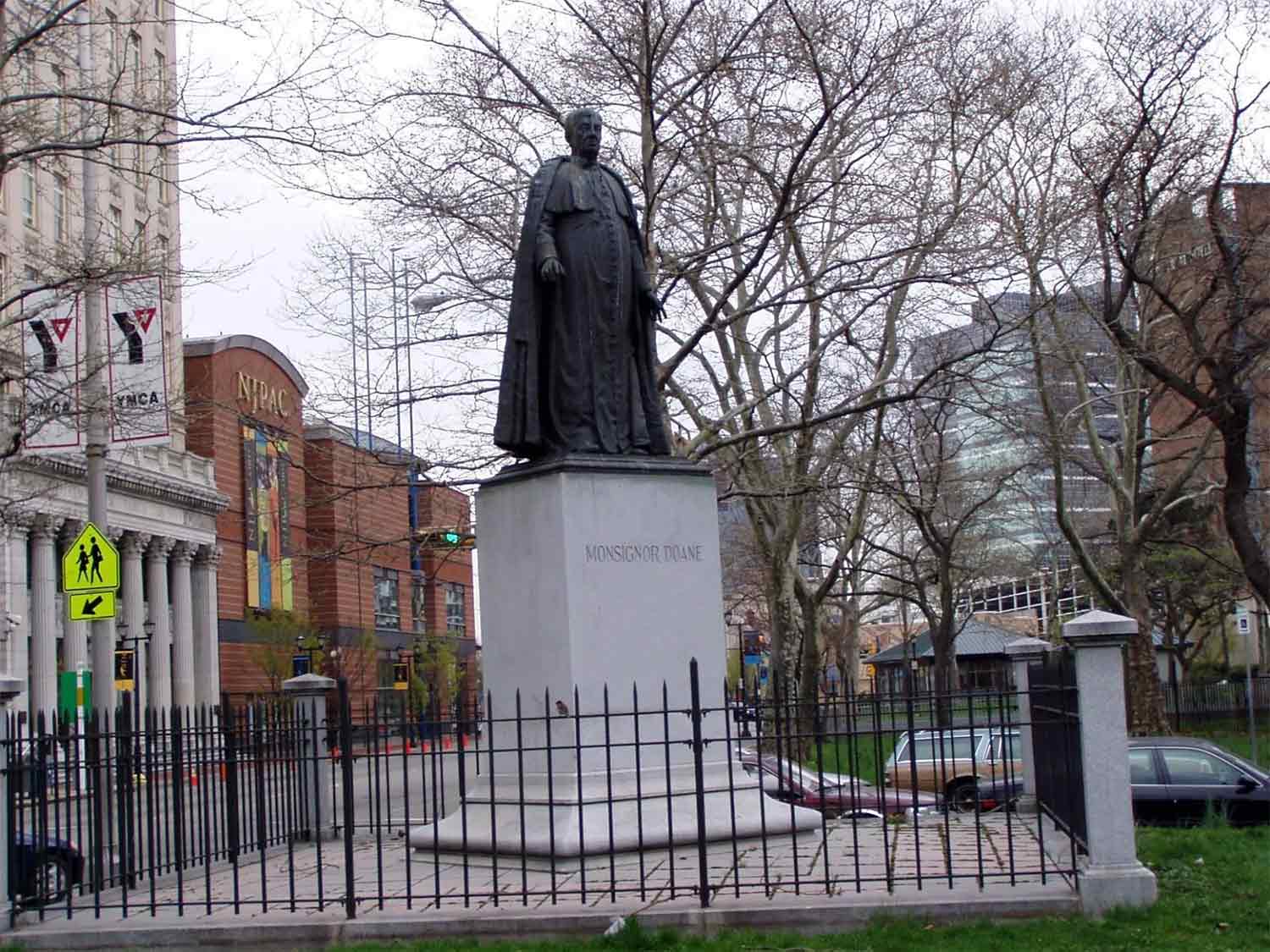 Monsignor Doane Statue — Jackson Township, NJ — Brilliant Environmental Services
