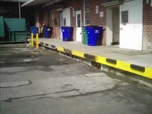 Trash Bin in the Street — Jackson Township, NJ — Brilliant Environmental Services