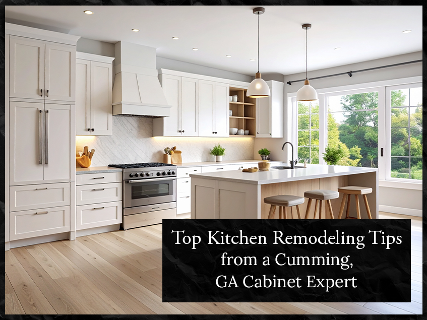 Top Kitchen Remodeling Tips from a Cumming, GA Cabinet E
