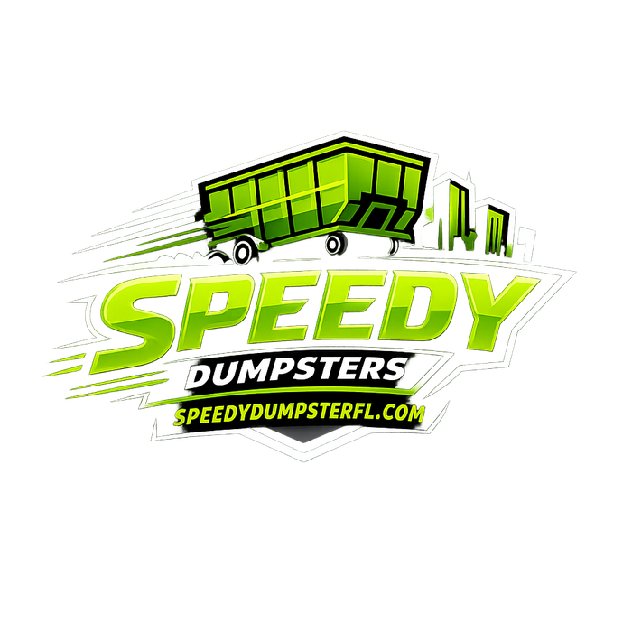 speedy dumpsters and transport logo