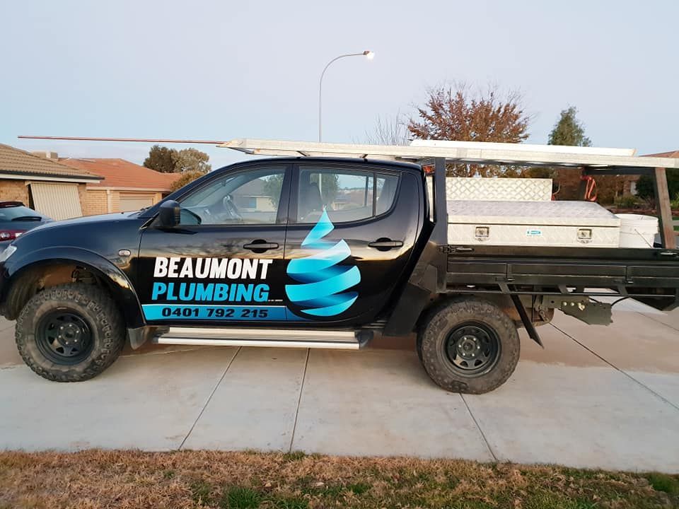 A Beaumont Plumbing Truck — Beaumont Plumbing in Glenfield Park, NSW