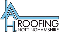 Roofers Sutton-in-Ashfield, Mansfield, Nottinghamshire, Derbyshire, A H Roofing logo