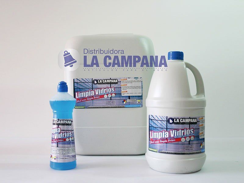 DISTRIBUIDORA LA CAMPANA - Limpiavidrios sin fragancia