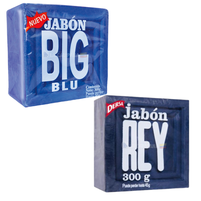 Jabón Multiusos en barra azul