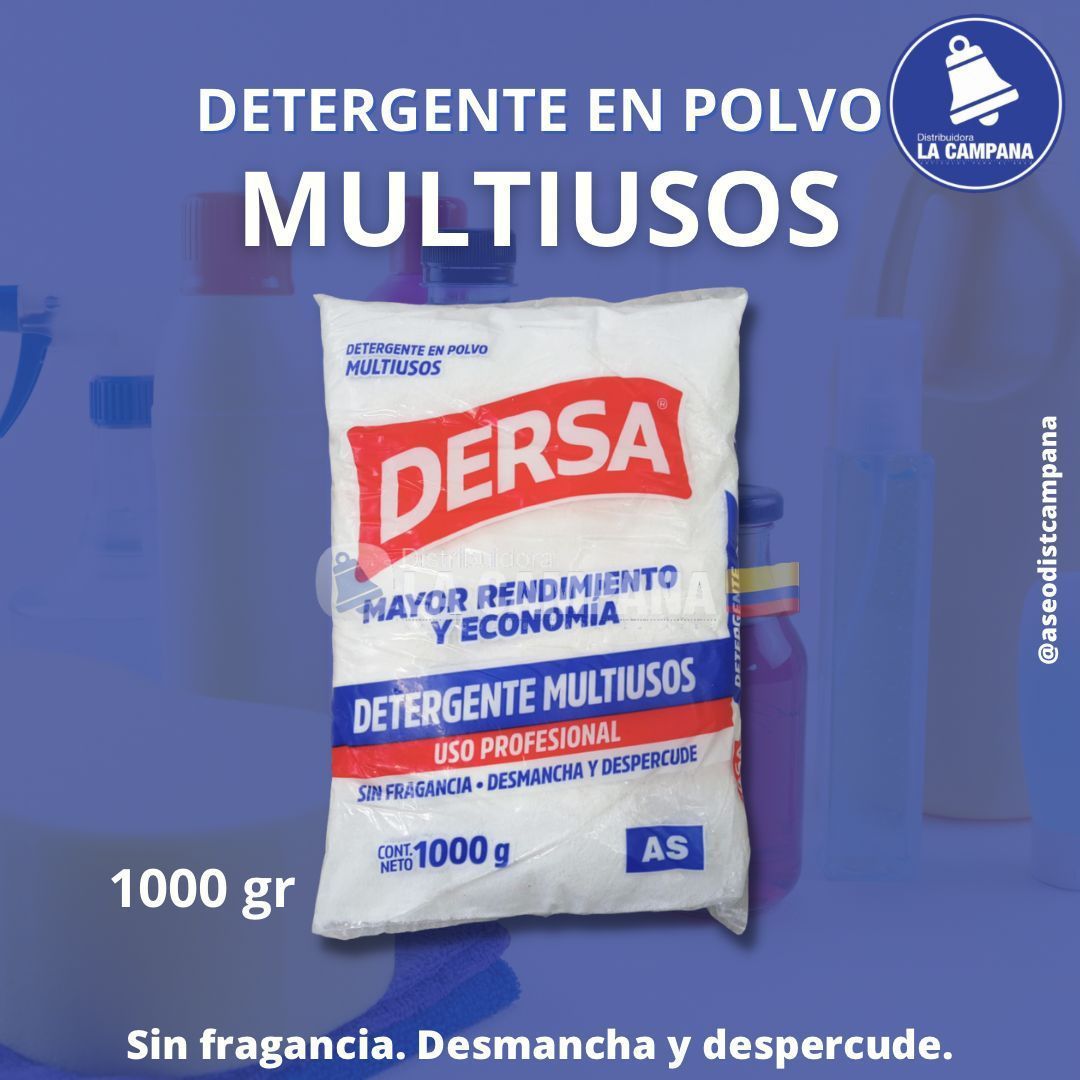 Detergente en polvo