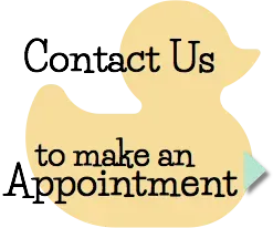 Yellow rubber duck with 