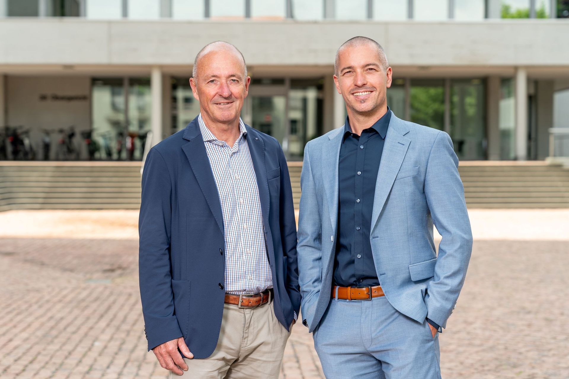 VRP Frank Boller und CEO Stephan Benz