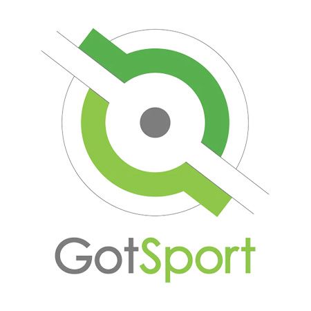 Green and gray GotSport logo with a circular design and diagonal lines.