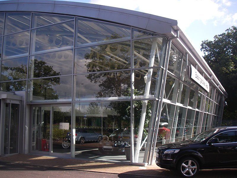 car showroom