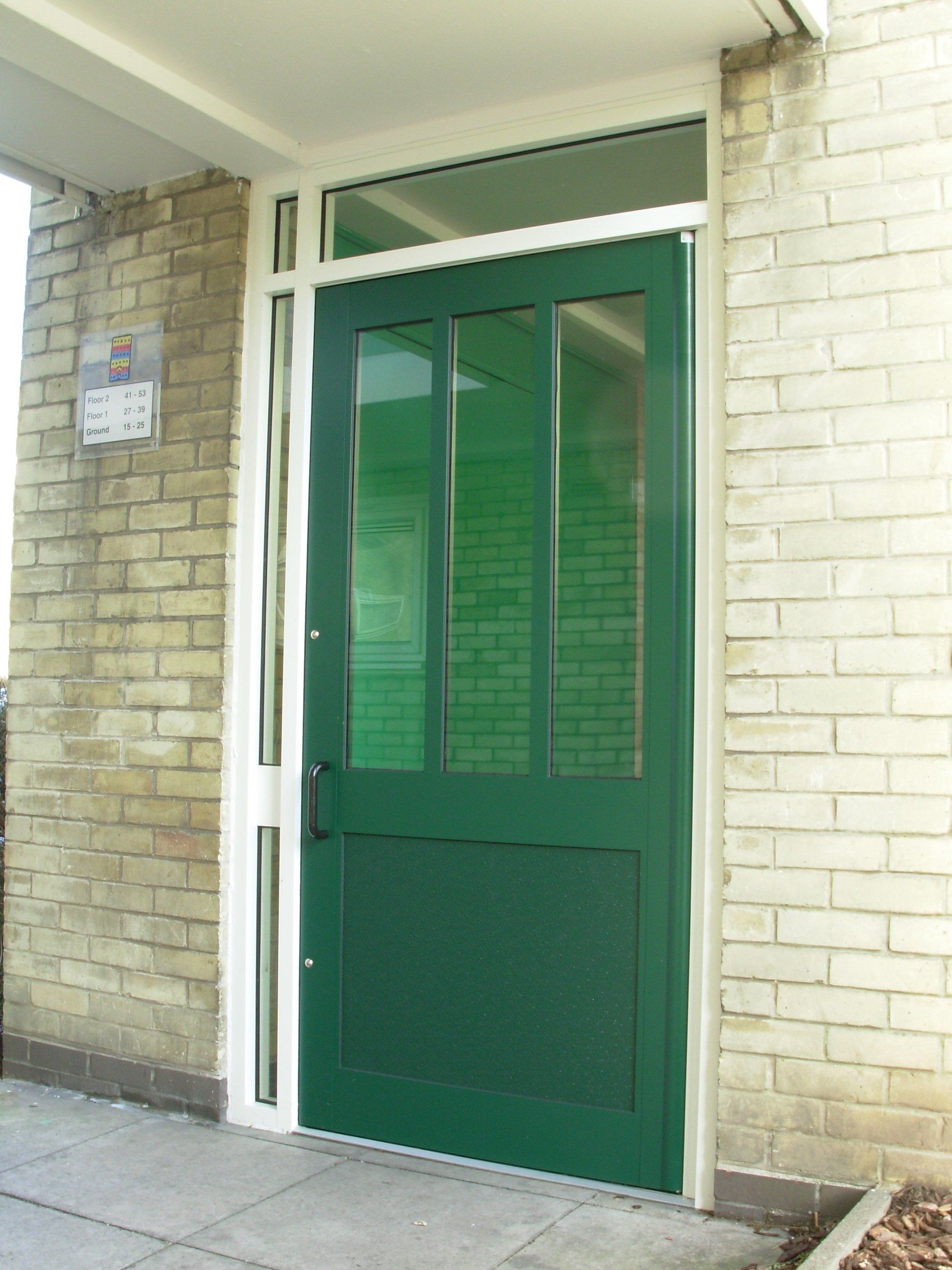 green door
