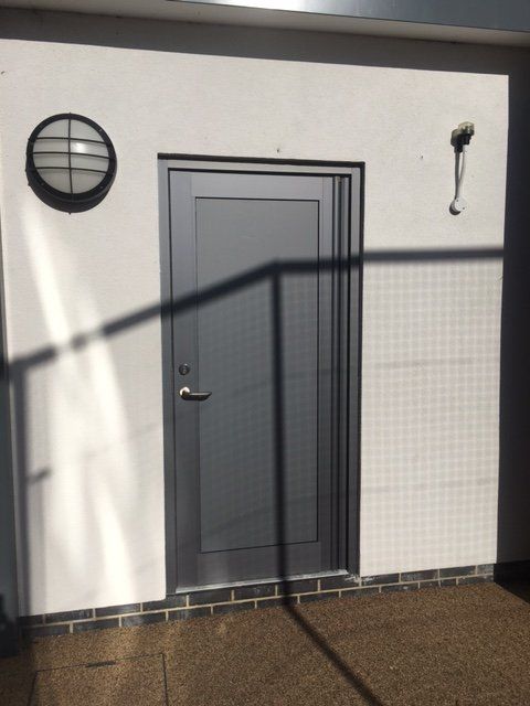 glass doors and windows