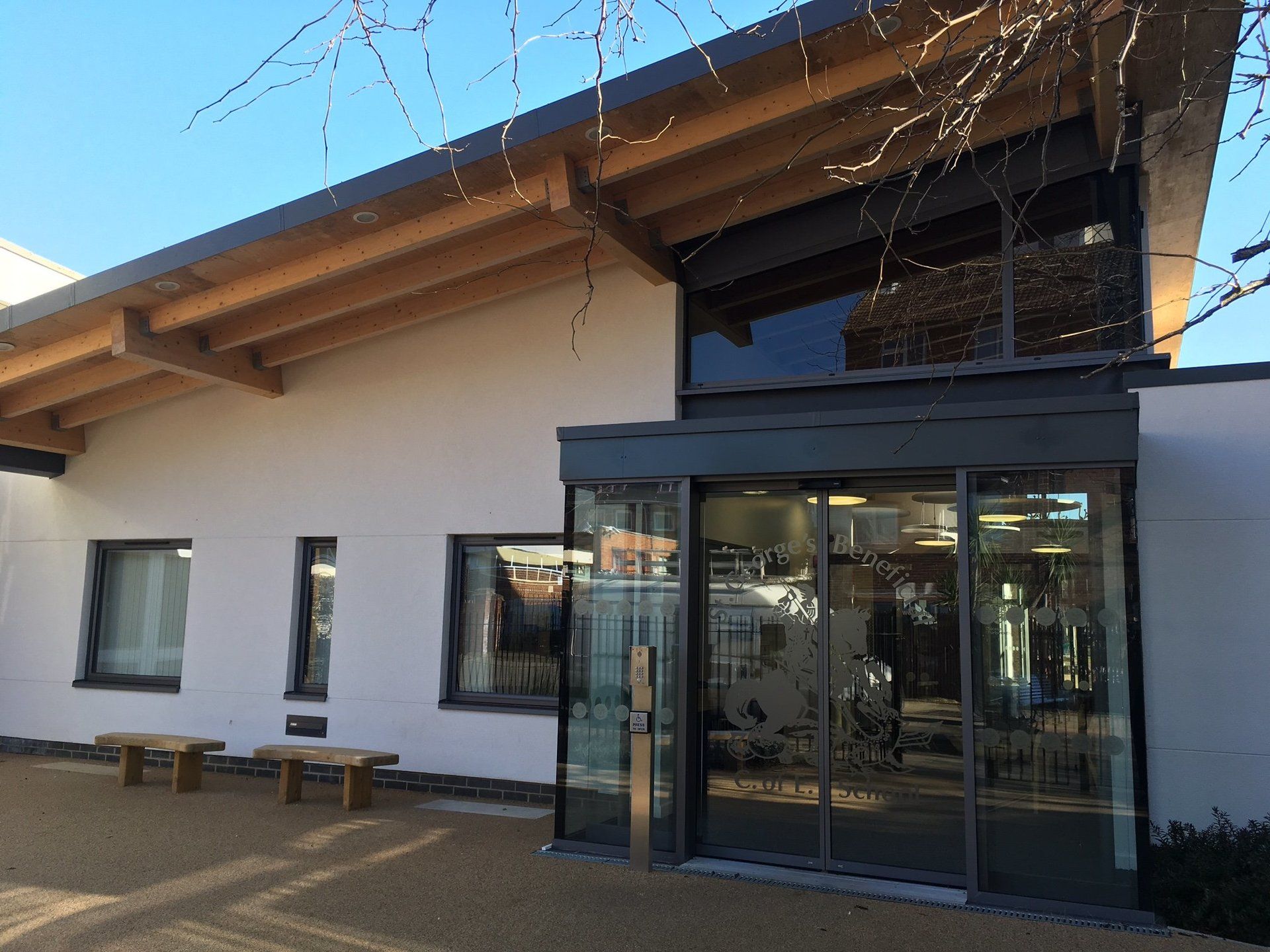 glass doors and windows