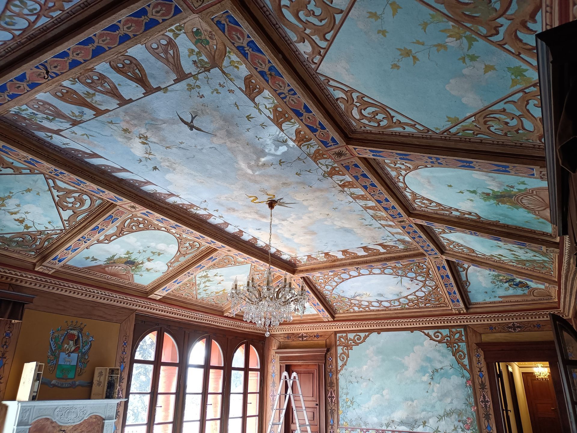 DECORAZIONE ARTISTICA INTERNI RESTAURO PITTORICO