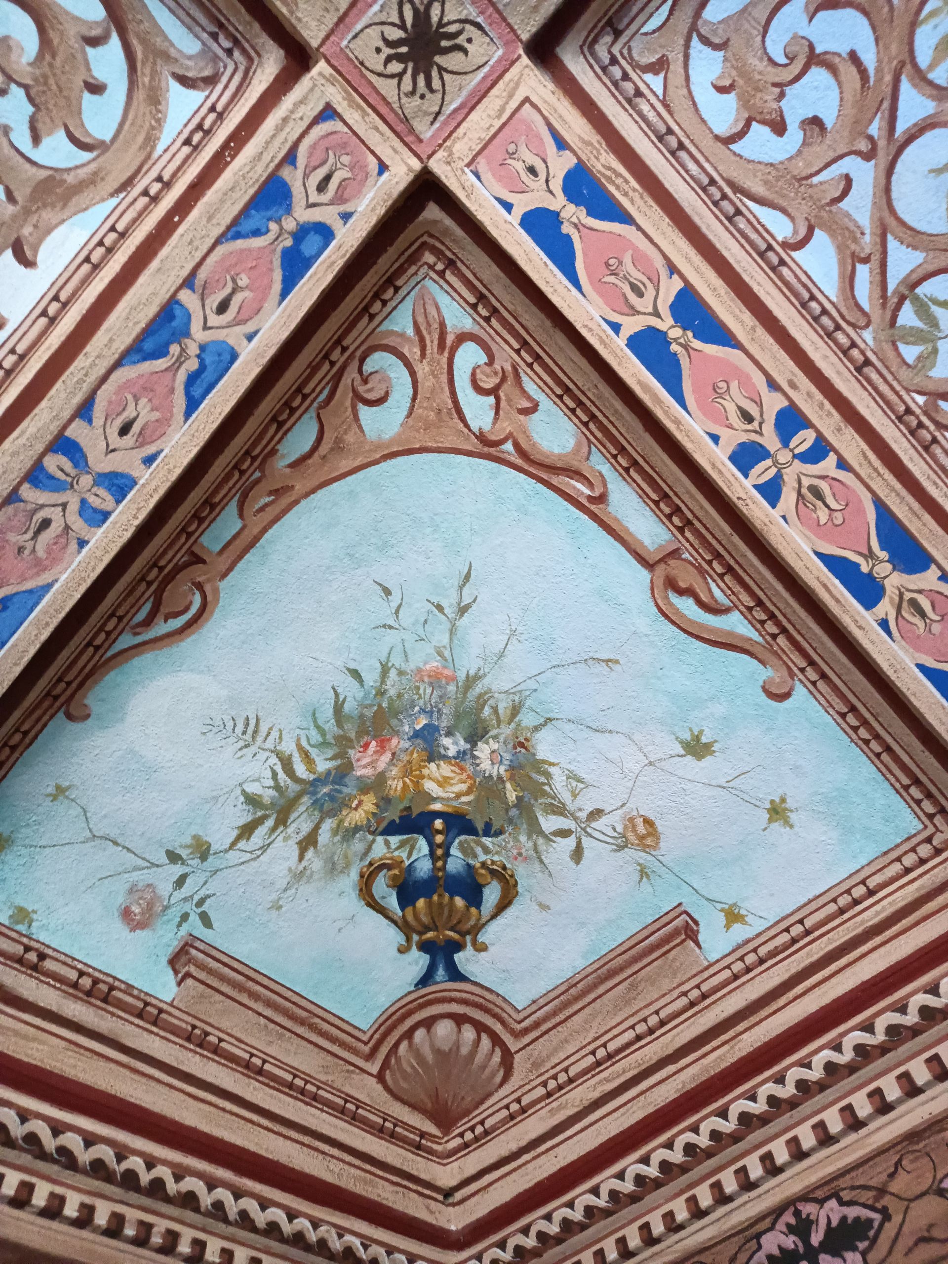 DECORAZIONE ARTISTICA INTERNI RESTAURO PITTORICO PARTICOLARE