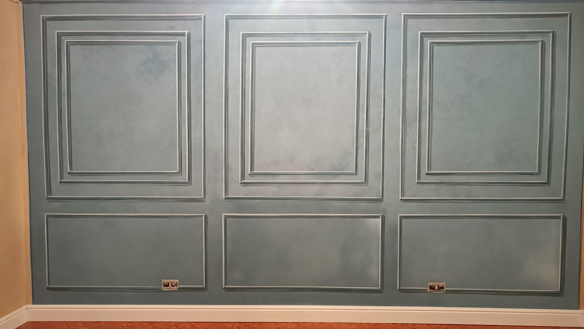DECORAZIONE ARTISTICA INTERNI - BOISERIE A CALCE