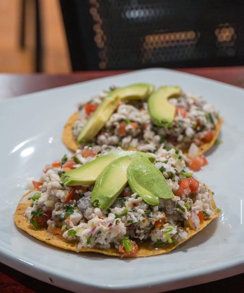 tostadas de ceviche