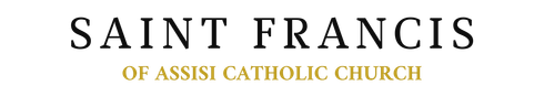 Saint Francis of Assisi Catholic Church Logo