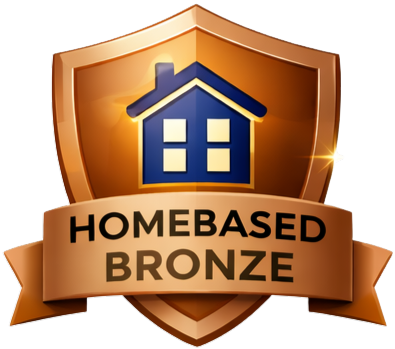 A bronze ribbon with the word bronze on it